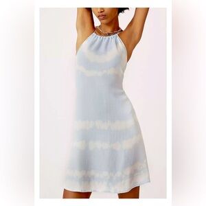 Cloth & Stone x Anthropologie Tie-Dye Swing Mini Dress - Size M